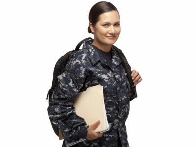 Female veteran learning with the help of the GI Bill® - Top 5 Things to Know
