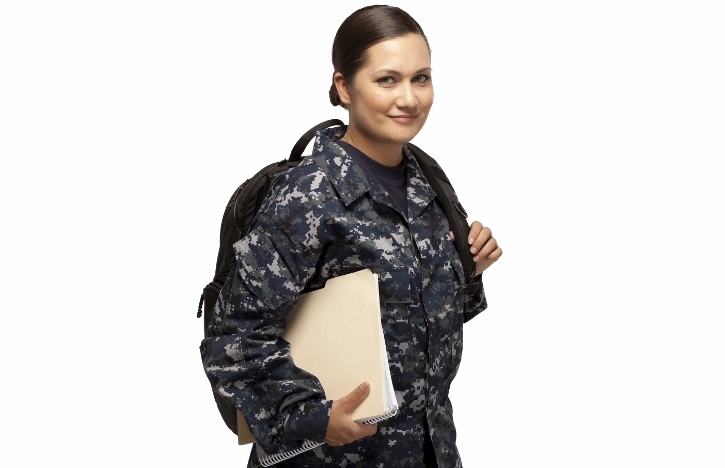 Female veteran learning with the help of the GI Bill® - Top 5 Things to Know