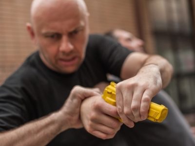 disarming a threat in PWA's Martial Arts Misconceptions course