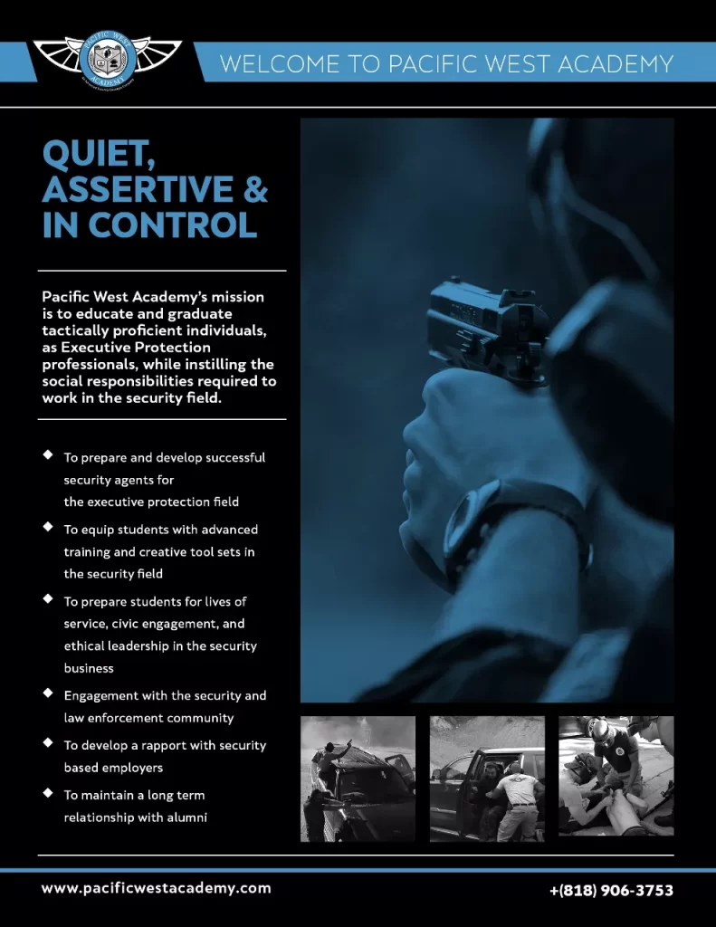 Pacific West Academy Mission Statement Poster