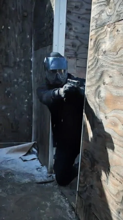 Pacific West Academy students during hands-on security training